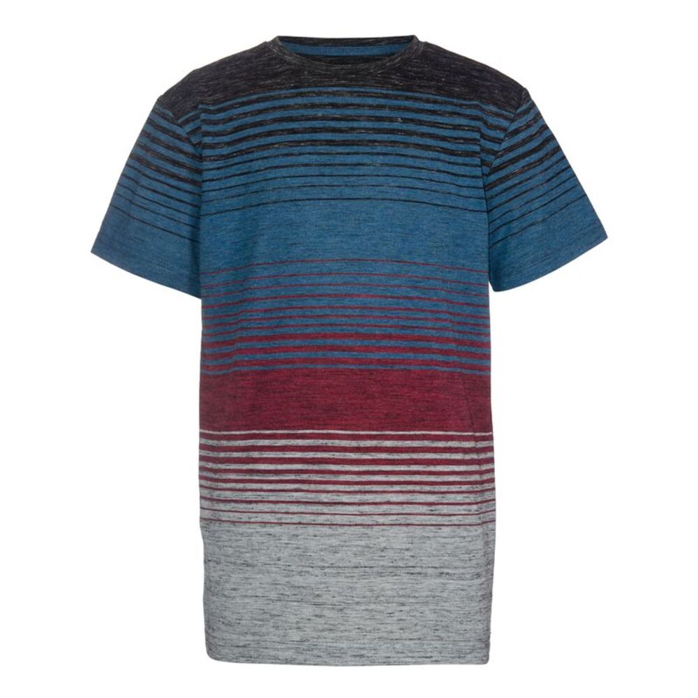 Univibe Big Boys Magnusson Striped Jersey Crew T-Shirt